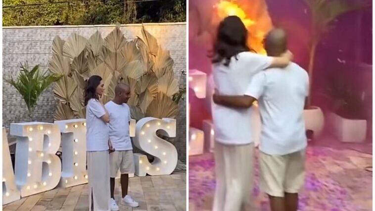 Ninguno de los presentes sufrió daños ni quemaduras.