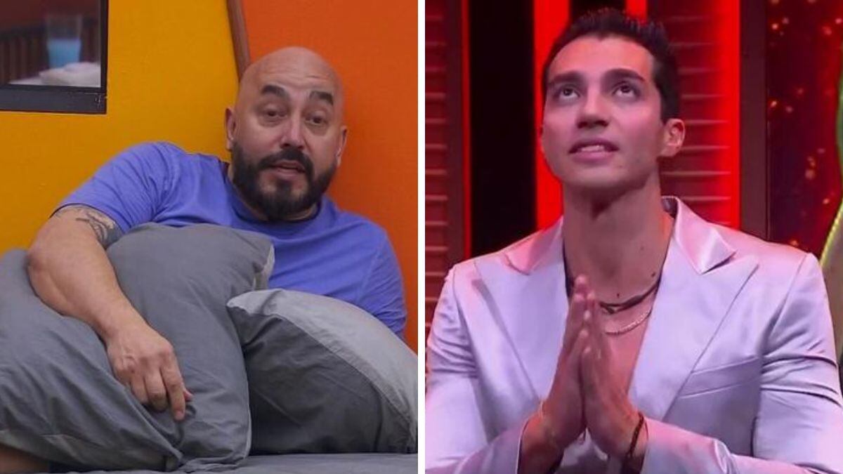 Lupillo Rivera y Rodrigo Romeh.