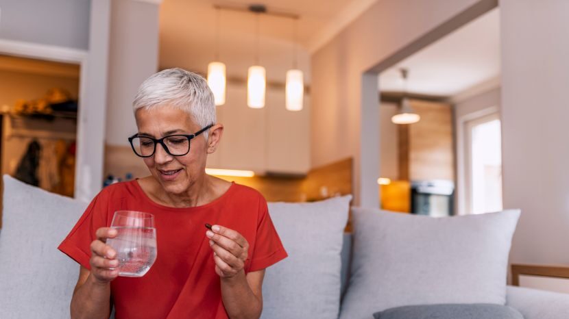 Si eres una señora de las cuatro décas, o más edad, debes procurar las vitaminas.