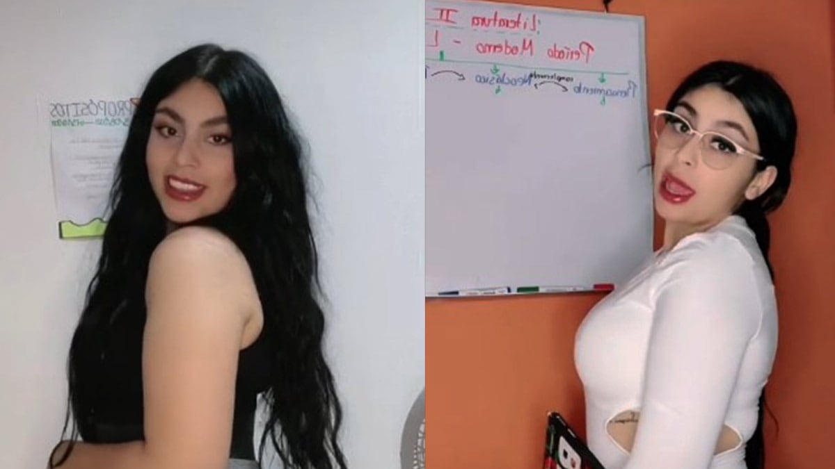 Etzane es una maestra de preparatoria, que se hizo famosa por tener OnlyFans.