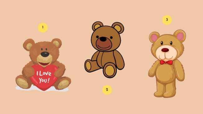 Elige un oso y descubre si eres maduro.