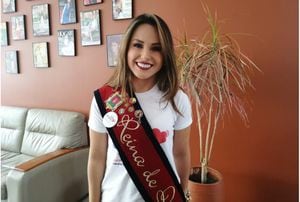 La primera reacción de la actual Reina de Quito, Daniela Almeida, tras el anuncio de la suspensión del certamen
