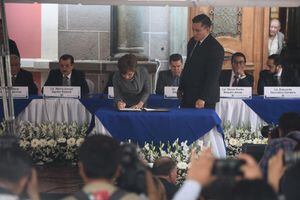 Nueve partidos políticos no firman pacto de no agresión en las Elecciones Generales