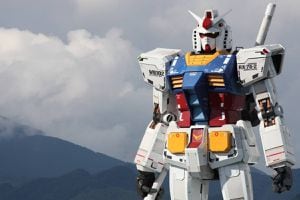Japón termina de construir su robot gigante: El 'Gundam' de 18 metros