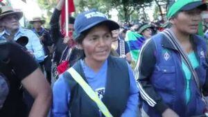 Guardia indígena del Cauca lideró participación de Colombia en "Cacerolazo Latinoamericano"