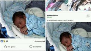 Tras casos de adopciones por internet, denuncian “indignante” anuncio de venta de bebé para órganos