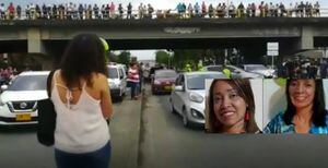 Madre e hija murieron arrolladas por no usar el puente peatonal