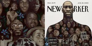 Diseñan potente portada sobre George Floyd para revista "The New Yorker"