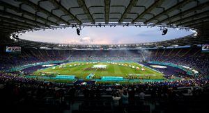 Así fue el acto inaugural de la Eurocopa en el estadio Olímpico