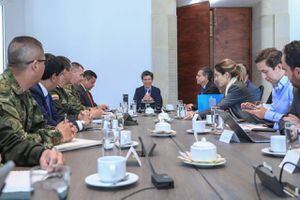 Claudia López dirigió su primer consejo de seguridad