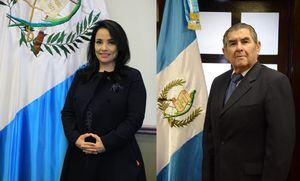 Giammattei designa a Leyla Lemus y a Juan José Samayoa como magistrados ante la CC