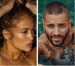 Jennifer Lopez y Maluma elevan la temperatura en redes sociales