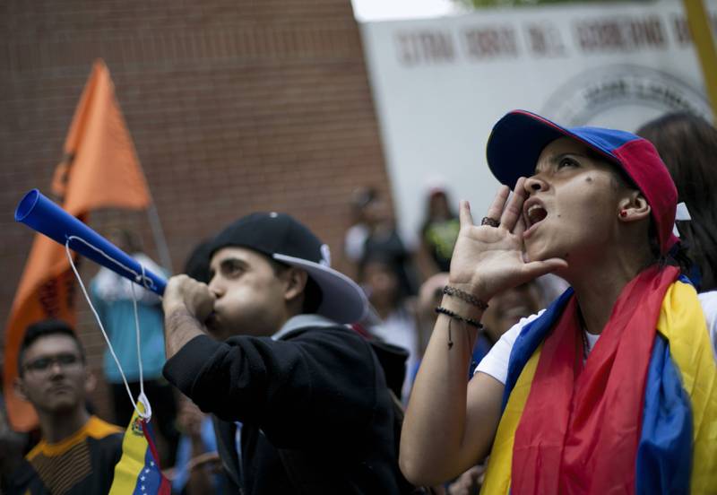 venezolanos, oposición