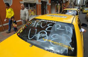 La fecha del paro nacional de taxistas por el regreso de Uber a Colombia