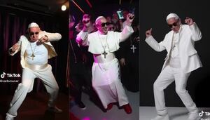 Video: Inteligencia Artificial Midjourney ahora muestra al Papa Francisco bailando hip-hop como rapero