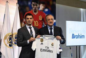 Así fue la presentación de Brahim Díaz como nuevo jugador del Real Madrid
