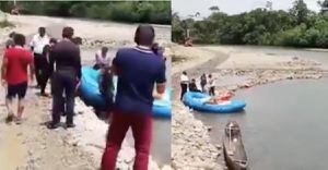 Rescatan cuerpo de ciudadano francés arrastrada por el río Puyo