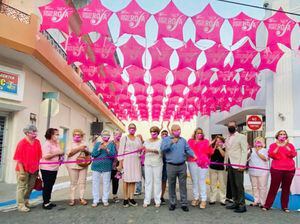 Inauguran Paseo de las Chiringas Rosadas en Juncos