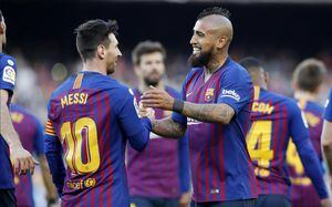 Es costumbre: El Barcelona de Vidal le ganó el derbi al Espanyol con un encendido Messi y sigue firme al título