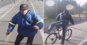 Recuperaron bicicleta de mujer que grabó cómo la robaron en menos de cinco segundos, pero la echaron del trabajo