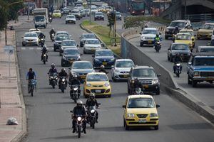 Por cada moto, hay cuatro carros en Bogotá