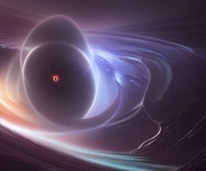 Telescopio Espacial Hubble capta a un agujero negro que devora estrellas masivas a una impresionante velocidad