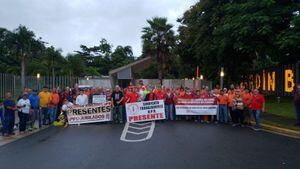 Protestan en la Administración Central UPR