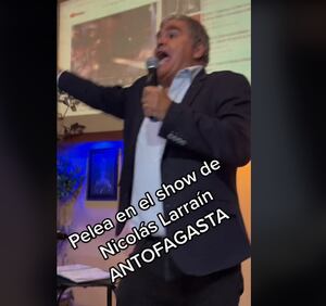 “No me parece un chiste”: Viralizan discusión de Nicolás Larraín durante show en Antofagasta