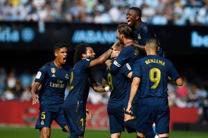 Real Madrid debuta en la Liga con sólido triunfo sobre el Celta de Vigo
