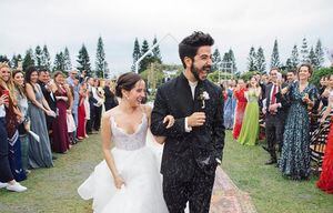 El polémico momento en la boda de Evaluna Montaner y Camilo Echeverry