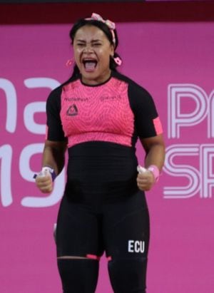 Neisi Dajomes consigue la primera medalla de oro en los Juegos Panamericanos