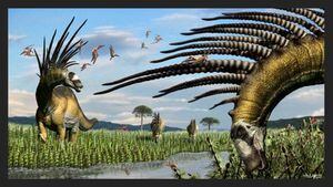 "El gol de Maradona a los ingleses": Descubren nueva especie de dinosaurio con espinas en la Patagonia argentina
