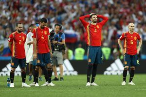 El juego lleno de pases no le sirvió a España y Rusia los eliminó en penales del Mundial