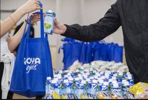 Goya dona comidas a estudiantes y familias en Nueva York