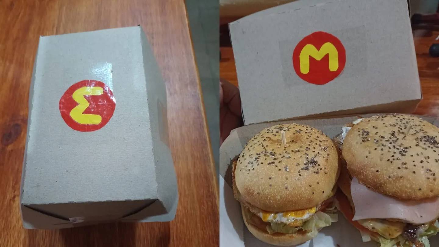 Big Mac casera que un padre hizo para su hijo en Argentina