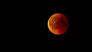 Meteorito se estrelló en la luna durante eclipse