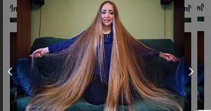 "Rapunzel" polonesa tem 1,58 m de cabelo