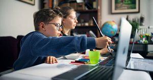 ¿Sus hijos están aprendiendo con la educación virtual?