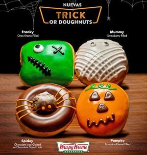 Krispy Kreme presenta sus donas de Halloween
