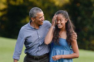 Así reaccionó Barack Obama luego de dejar a su hija Malia en la universidad