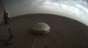 Sonda InSight da NASA detecta ‘sons peculiares’ em Marte