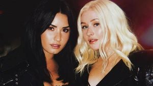 Após de sair da reabilitação, Demi Lovato recebe mensagem de apoio de Christina Aguilera