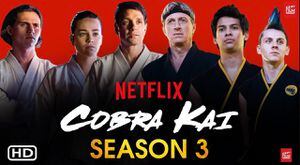 Tercera temporada de Cobra Kai estrena en Año Nuevo