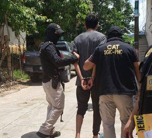 Capturan a tres presuntos pandilleros salvadoreños en el departamento de Jutiapa