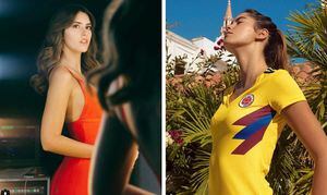 Paulina Vega vuelve a ser criticada, ahora por camiseta de la selección Colombia