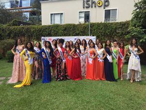 Miss Guatemala presenta a las candidatas que compiten por el título de Miss World