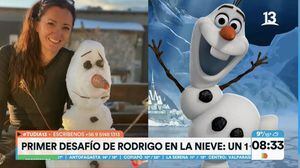 Priscilla Vargas la rompió con muñeco de nieve igual a Olaf: "Pedían permiso para sacarse fotos"