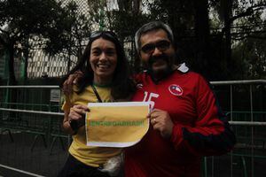 Hinchas brasileños y chilenos se unen en Sao Paulo con el #EntregaBrasil