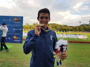 Charles Fernández se cuelga la medalla de oro en Barranquilla 2018