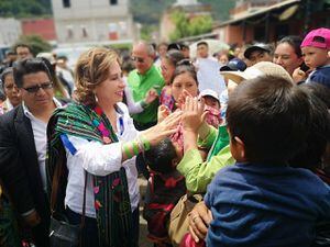 Estas son las promesas de campaña de Sandra Torres en Sololá y Chimaltenango